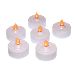 Eastland White Luminary Bags & Richland LED Tealight Candles Set Of 144 -Candle Decorations 1088 2075 3 893c3d89 55df 4500 b595 5643362f82a4