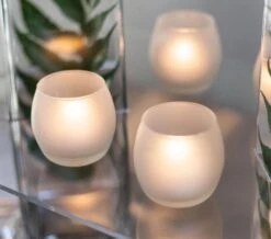 Eastland Petite Hurricane Votive Candle Holder Frosted Set Of 36 -Candle Decorations 1161 fe586d7f 258d 4f6b 91d2 b7e10e4501bf