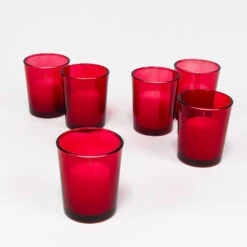 Eastland Votive Holder Red Set Of 72