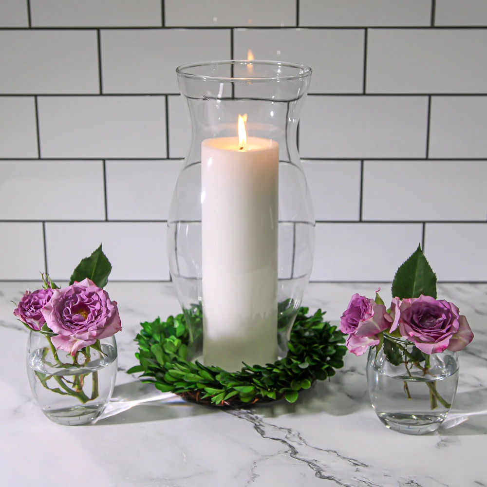 Eastland Hurricane Pillar Candle Lamp 11.5" 4 Eastland Hurricane Pillar Candle Lamp 11.5" - Image 2