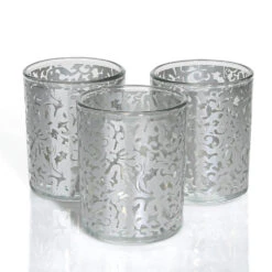 Richland Silver Lace Votive Holder Set Of 72