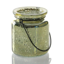 Richland Hanging Holder Mercury Metallic Gold Set Of 12