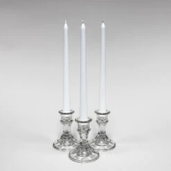 Richland Taper Candles 10" White Set Of 50