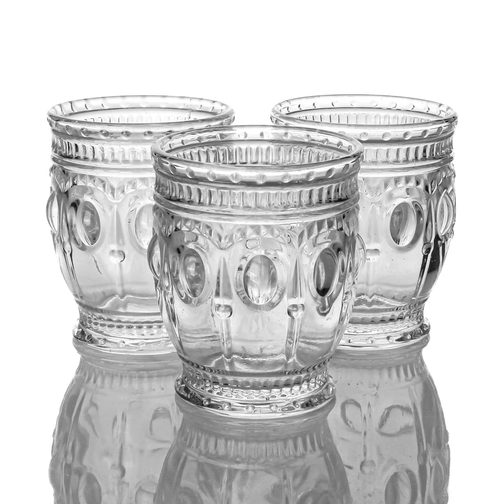 Richland Vintage Charm Candle Holder Clear Set Of 6 3 Richland Vintage Charm Candle Holder Clear Set Of 6