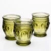 Richland Vintage Charm Candle Holder Green Set Of 6 -Candle Decorations 1446