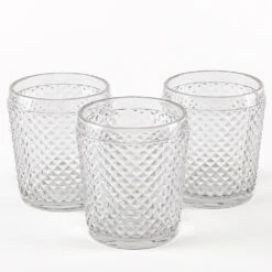 Richland Diamond Candle Holder Clear Set Of 48