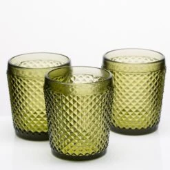 Richland Diamond Holder Green Set Of 6