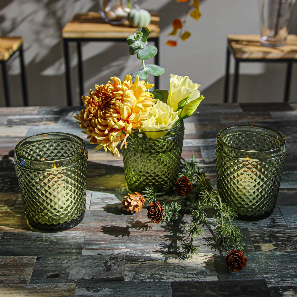 Richland Diamond Holder Green Set Of 6 4 Richland Diamond Holder Green Set Of 6 - Image 2