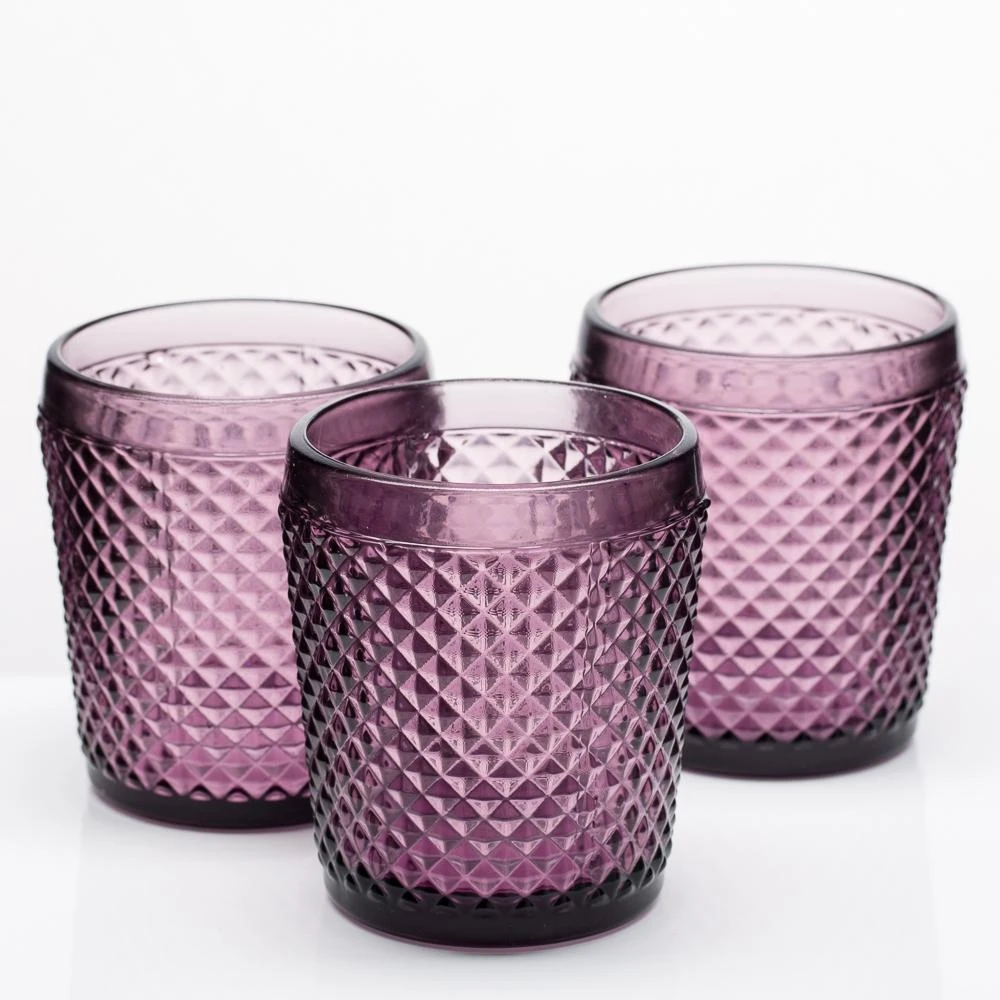 Richland Diamond Candle Holder Purple Set Of 48 3 Richland Diamond Candle Holder Purple Set Of 48