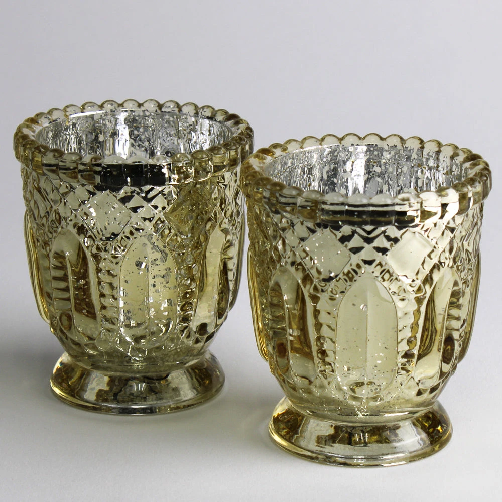 Richland Holder Royal Mercury Petite Metallic Gold Set Of 12 7 Richland Holder Royal Mercury Petite Metallic Gold Set Of 12 - Image 5