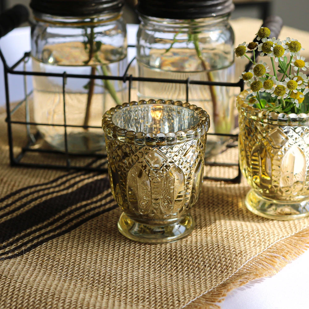 Richland Holder Royal Mercury Petite Metallic Gold Set Of 12 4 Richland Holder Royal Mercury Petite Metallic Gold Set Of 12 - Image 2