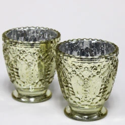 Richland Holder Royal Mercury Grande Metallic Gold Set Of 36 9 Richland Holder Royal Mercury Grande Metallic Gold Set Of 36 -Candle Decorations 1463 0449 2