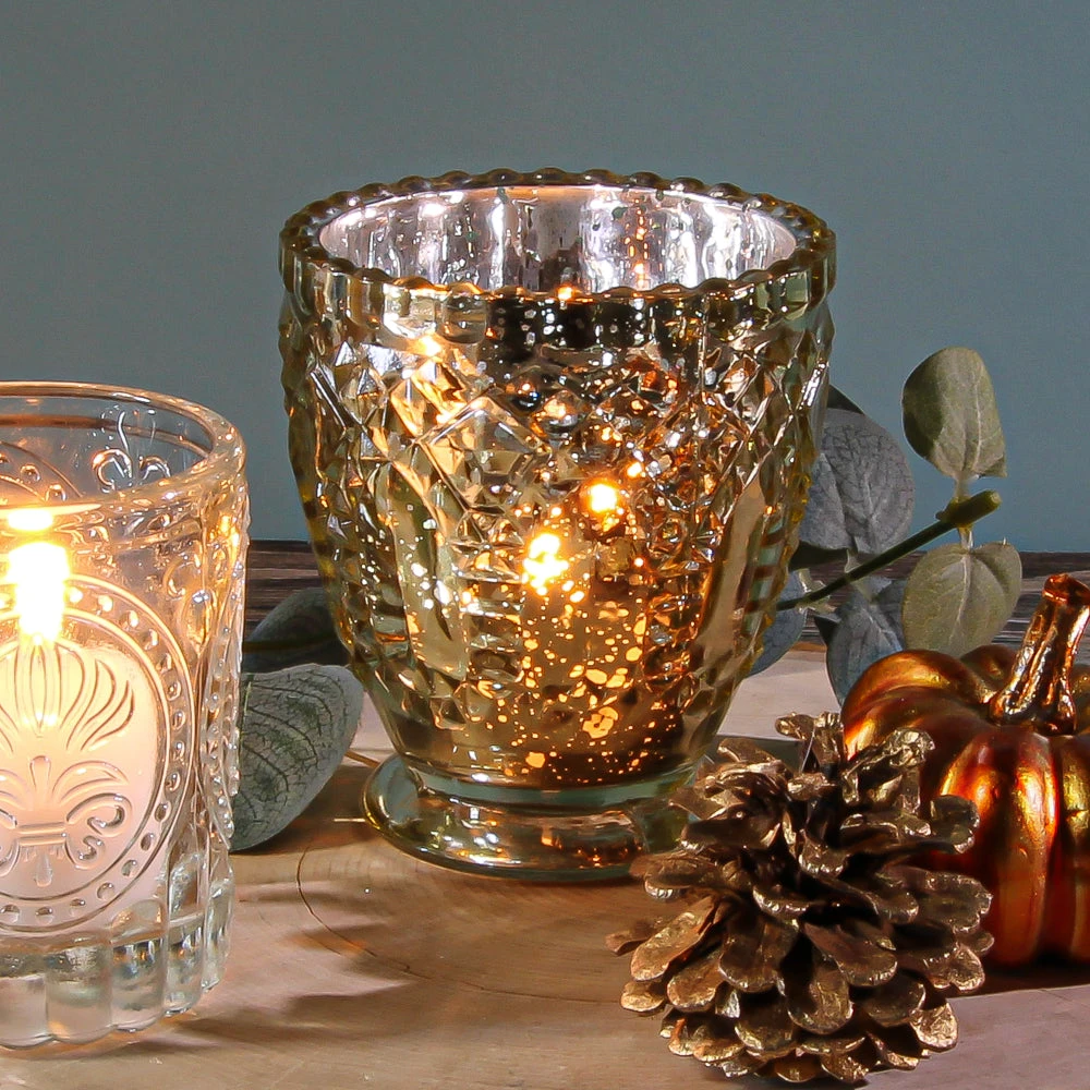 Richland Holder Royal Mercury Grande Metallic Gold Set Of 36 4 Richland Holder Royal Mercury Grande Metallic Gold Set Of 36 - Image 2