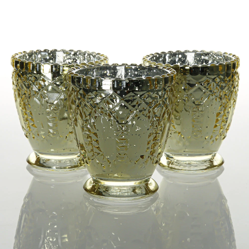 Richland Holder Royal Mercury Grande Metallic Gold Set Of 36 3 Richland Holder Royal Mercury Grande Metallic Gold Set Of 36