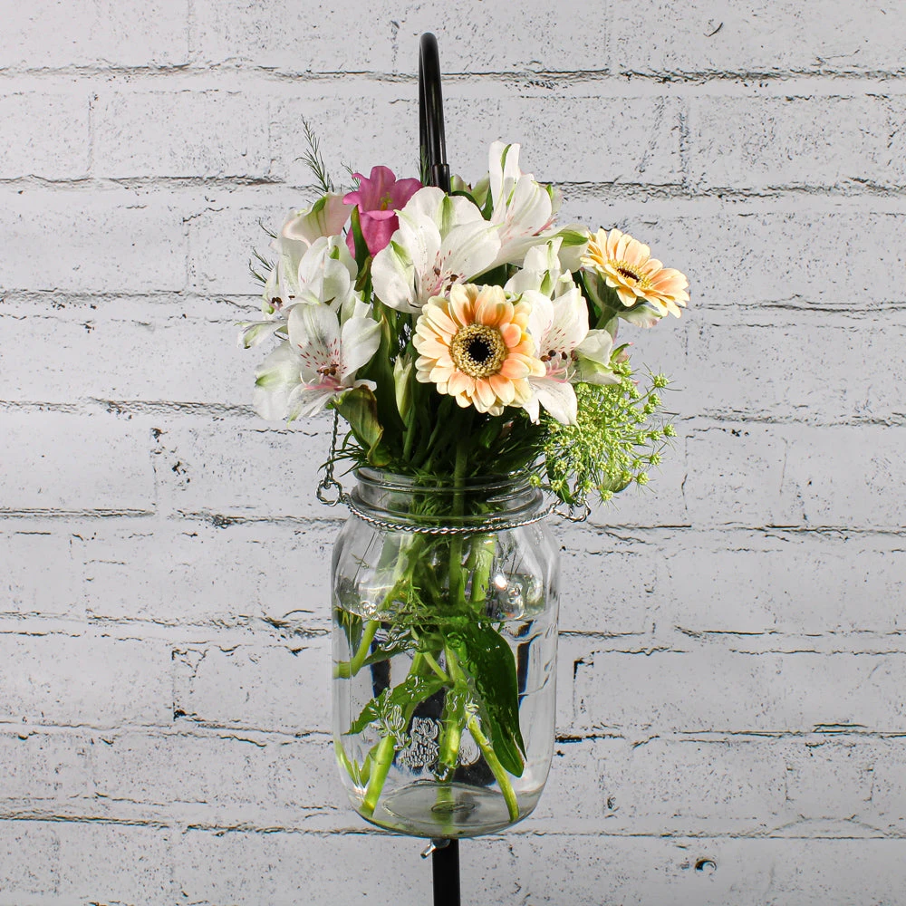 Eastland Large Mason Jar With Handle Set Of 12 5 Eastland Large Mason Jar With Handle Set Of 12 - Image 3