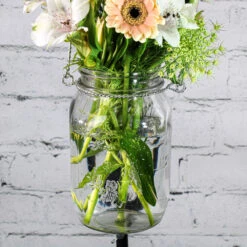 Eastland Large Mason Jar With Handle Set Of 12 9 Eastland Large Mason Jar With Handle Set Of 12 -Candle Decorations 1471 4260 2