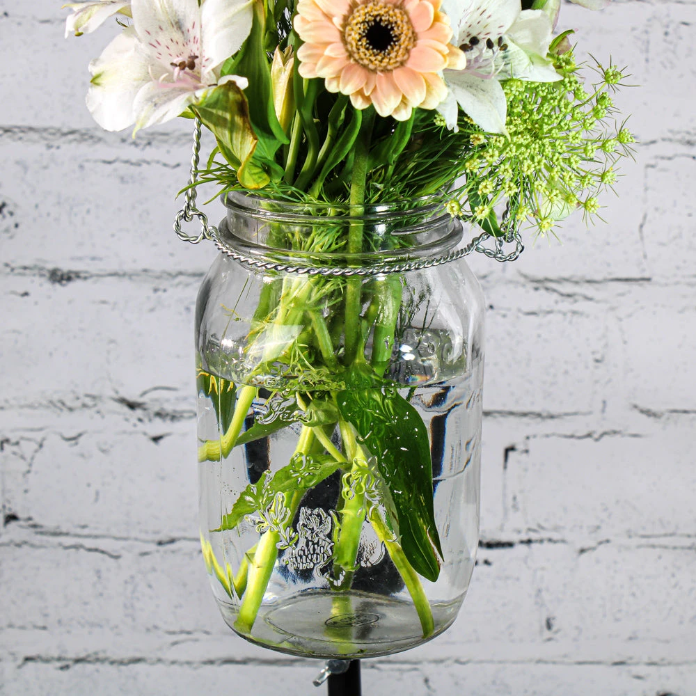 Eastland Large Mason Jar With Handle Set Of 6 3 Eastland Large Mason Jar With Handle Set Of 6 - Image 2