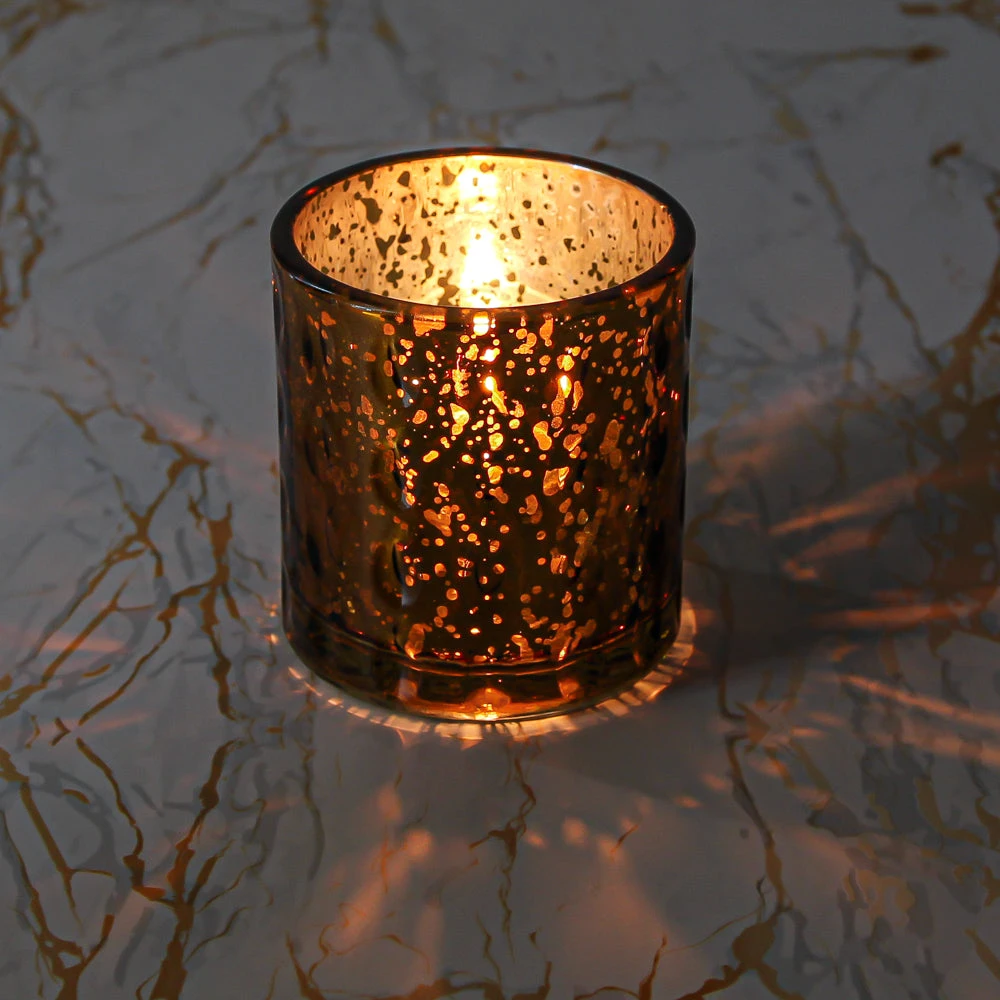 Richland Votive Holder Pinched Amber Mercury Set Of 48 4 Richland Votive Holder Pinched Amber Mercury Set Of 48 - Image 2