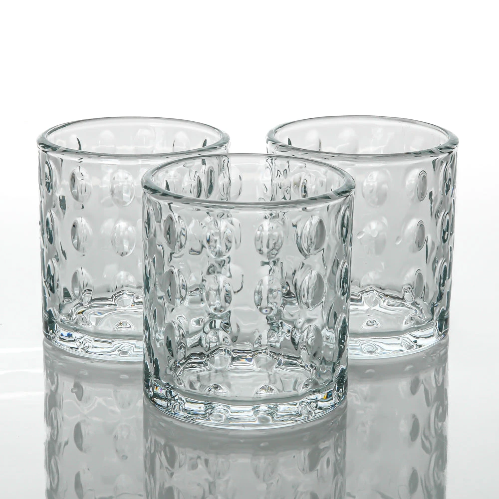 Richland Votive Holder Pinched Clear Set Of 36 3 Richland Votive Holder Pinched Clear Set Of 36