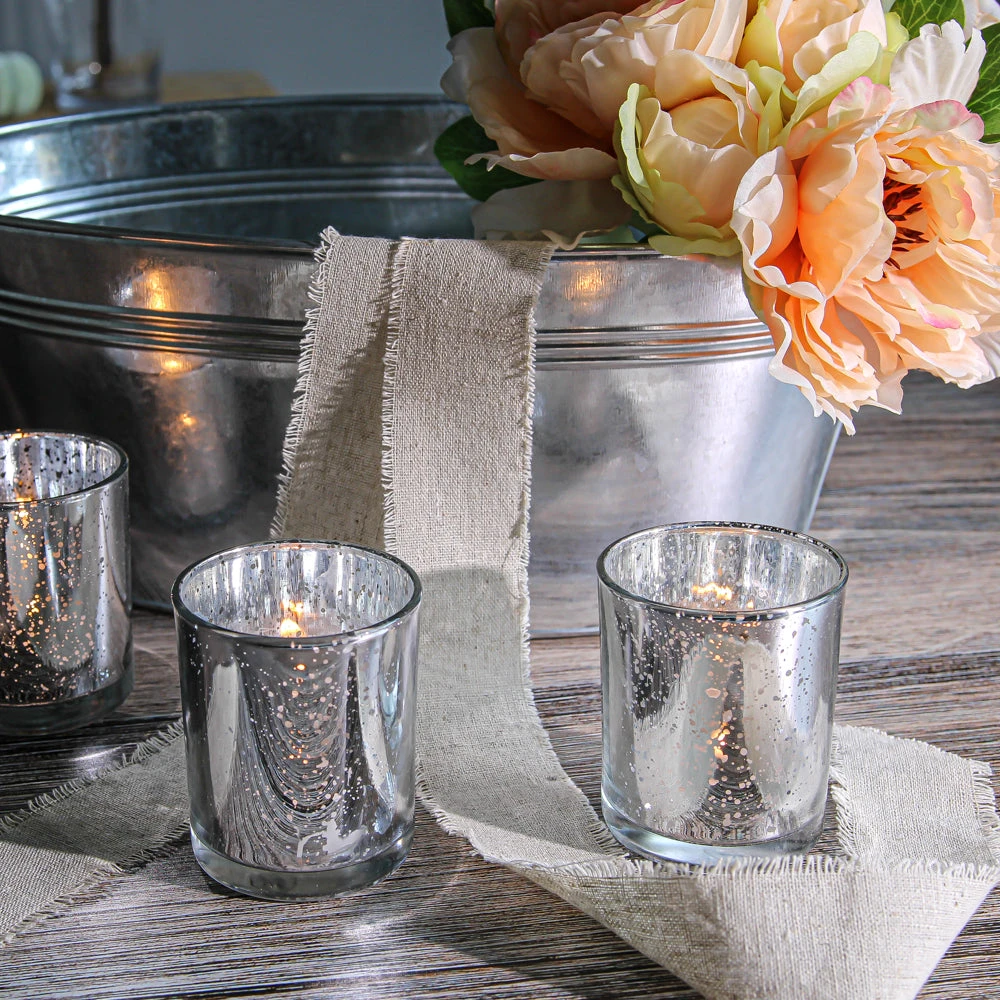 Richland Votive Holder Grande Silver Mercury Set Of 72 5 Richland Votive Holder Grande Silver Mercury Set Of 72 - Image 3