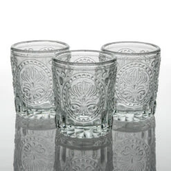 Richland Votive Holder Clear Textured Glass Set Of 48