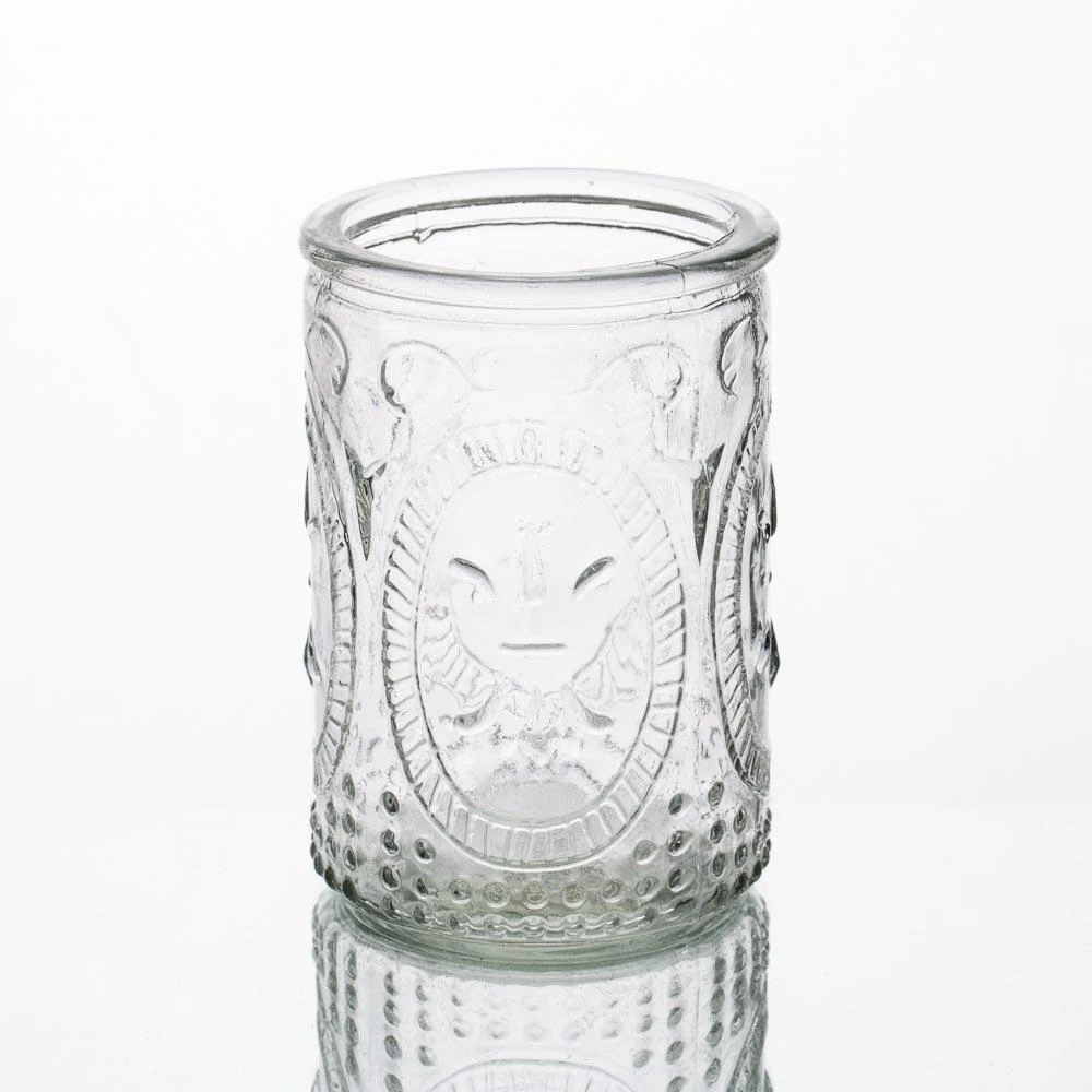 Richland Candle Holder Textured Glass Tall Set Of 12 6 Richland Candle Holder Textured Glass Tall Set Of 12 - Image 4