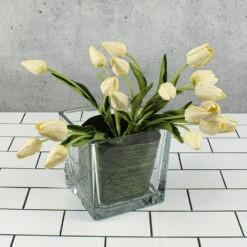 Richland Square Glass Cube Vase Set Of 3 (4"/5"/6") -Candle Decorations 1709555 3530 395d2c19 e922 4cb0 87b6 7dc1f469d5aa