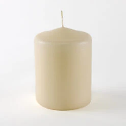 Richland 3"x4" Sand Tone Pillar Candle Set Of 12