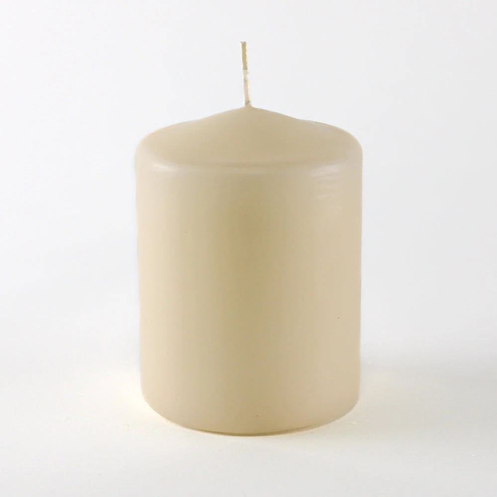 Richland 3"x4" Sand Tone Pillar Candle Set Of 12 3 Richland 3"x4" Sand Tone Pillar Candle Set Of 12