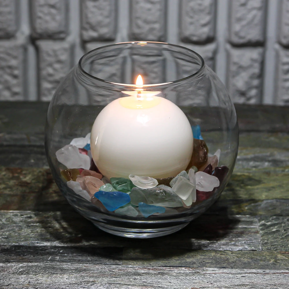 Richland Sphere Candle 3" White Set Of 24 5 Richland Sphere Candle 3" White Set Of 24 - Image 3
