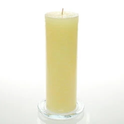 Richland Rustic Pillar Candle 3"x 9" Ivory Set Of 12