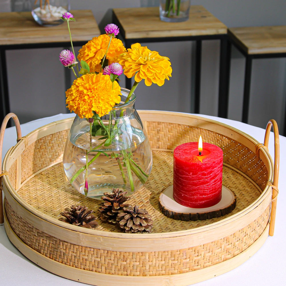 Richland Rustic Pillar Candle 3"x 3" Red Set Of 48 4 Richland Rustic Pillar Candle 3"x 3" Red Set Of 48 - Image 2