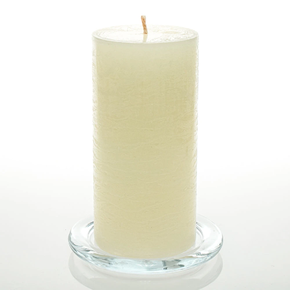 Richland Rustic Pillar Candle 3"x 6" Light Ivory Set Of 12 3 Richland Rustic Pillar Candle 3"x 6" Light Ivory Set Of 12
