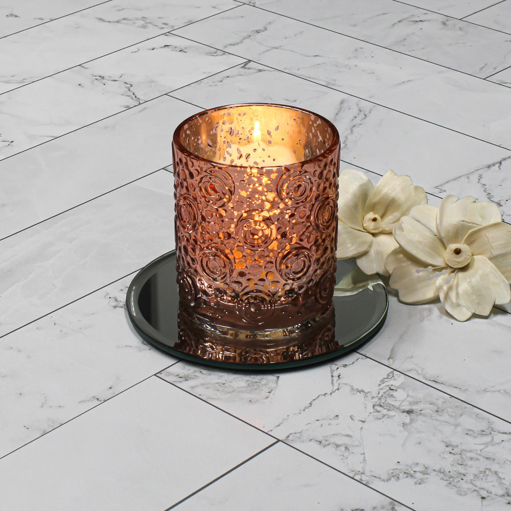 Richland Mercury Candle Holder Nadine Rose Gold Small Set Of 36 4 Richland Mercury Candle Holder Nadine Rose Gold Small Set Of 36 - Image 2