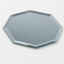 Eastland Octagon Mirror Coaster 5" Set Of 12