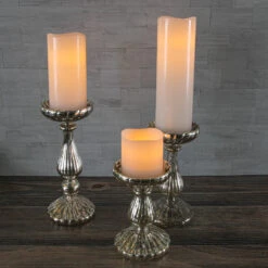 Richland Flameless LED Wavy Top Pillar Candles 3"x3", 3"x6" & 3"x9" White Set Of 3 9 Richland Flameless LED Wavy Top Pillar Candles 3"x3", 3"x6" & 3"x9" White Set Of 3 -Candle Decorations 7153 7156 7159 5196 62a4ee7f 4582 4438 b391 24efcbe57b13