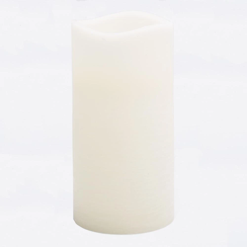 Richland LED Big Pillar Candles Ivory 6” X 12” Set Of 4 3 Richland LED Big Pillar Candles Ivory 6” X 12” Set Of 4
