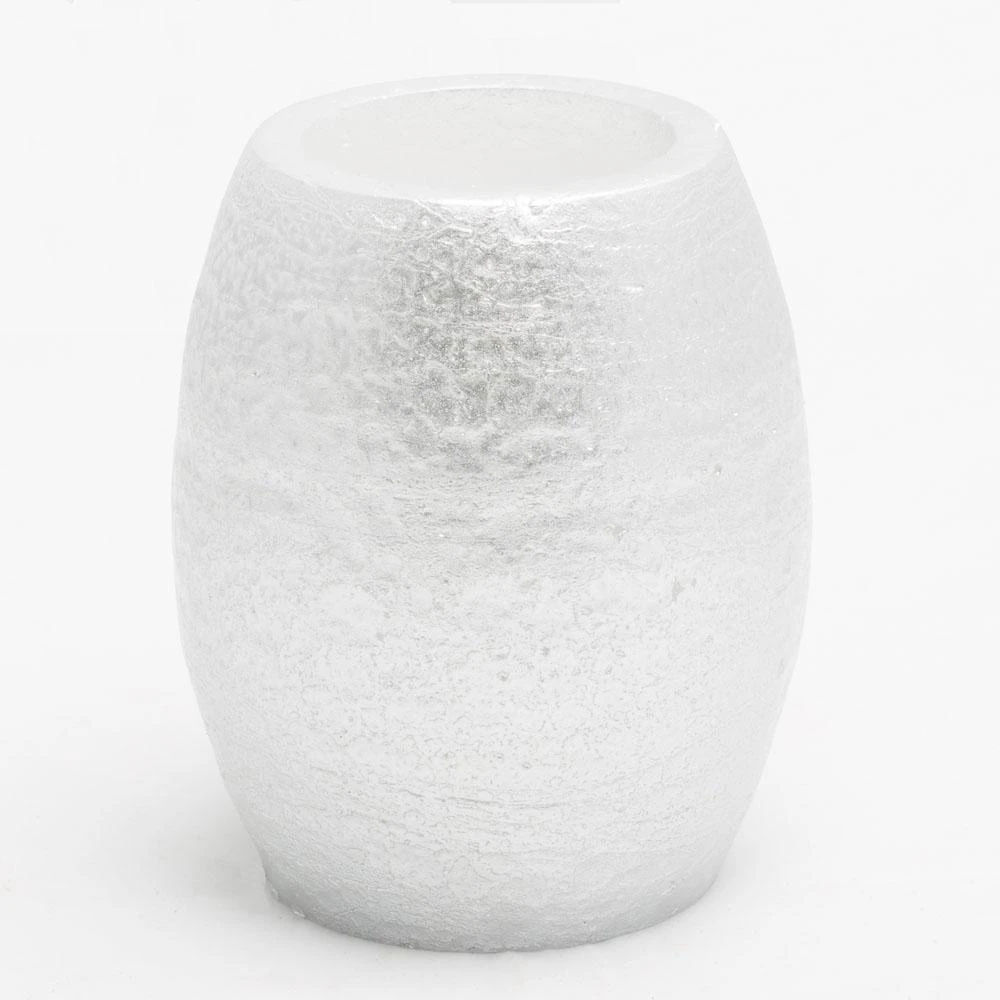 Richland Oval LED Candle Silver Metallic Set Of 12 3 Richland Oval LED Candle Silver Metallic Set Of 12