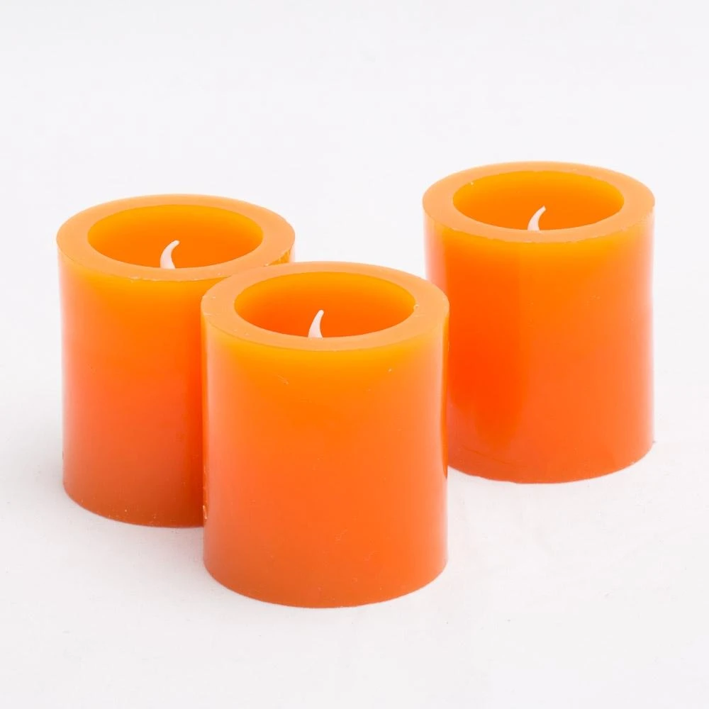 Richland LED Votive Candles Orange Set Of 12 3 Richland LED Votive Candles Orange Set Of 12