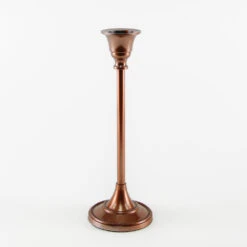 Taper Candlestick Rose Gold 9in
