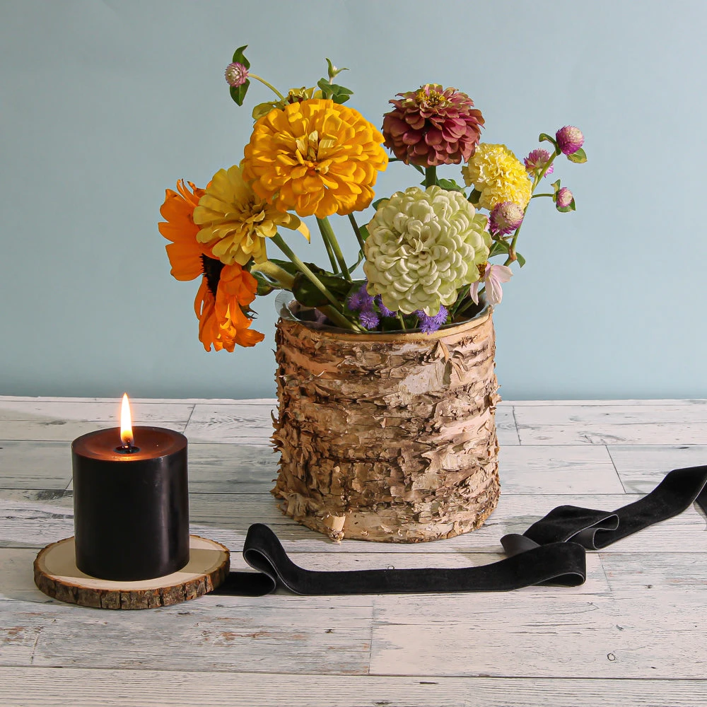 Richland Pillar Candles 3"x3" Black Set Of 12 5 Richland Pillar Candles 3"x3" Black Set Of 12 - Image 3