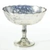 Desiray Glass Compote 6.75" X 8" Silver -Candle Decorations 84230605794