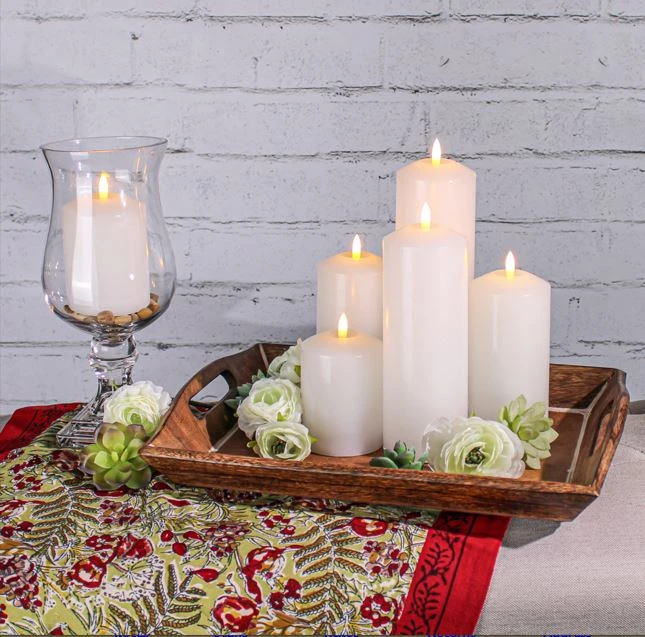 Richland Bullet LED Wax Candle 3"x4", 3"x6", & 3"x8" Set Of 36 4 Richland Bullet LED Wax Candle 3"x4", 3"x6", & 3"x8" Set Of 36 - Image 2