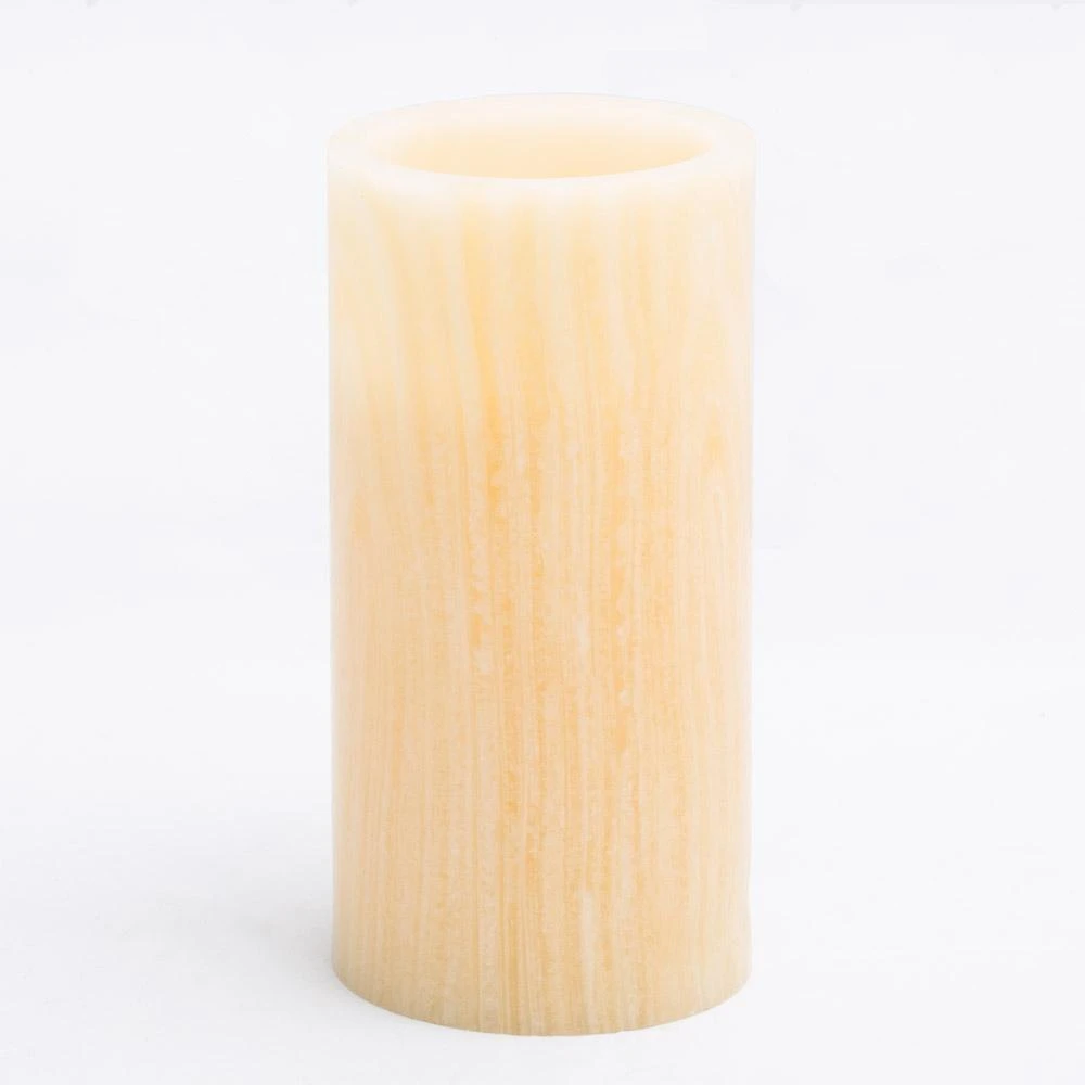 Richland Flameless LED Pillar Candle Birch 4" X 8" Set Of 12 3 Richland Flameless LED Pillar Candle Birch 4" X 8" Set Of 12
