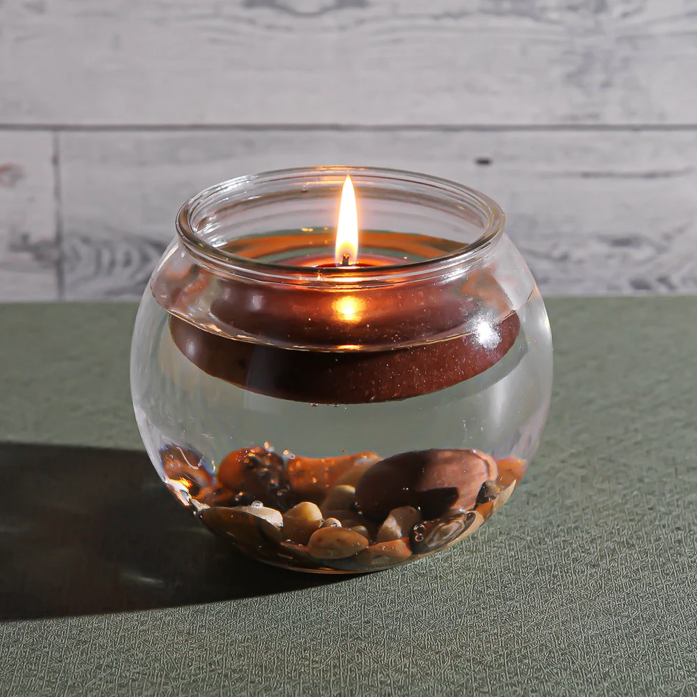 Richland Floating Candles 3" Brown Set Of 96 4 Richland Floating Candles 3" Brown Set Of 96 - Image 2