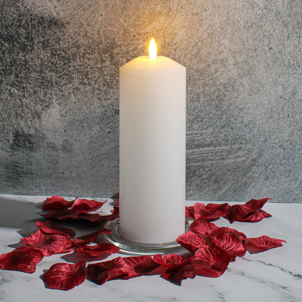 Richland 3"X8" Bullet LED Wax Candle Set Of 6 5 Richland 3"X8" Bullet LED Wax Candle Set Of 6 - Image 3