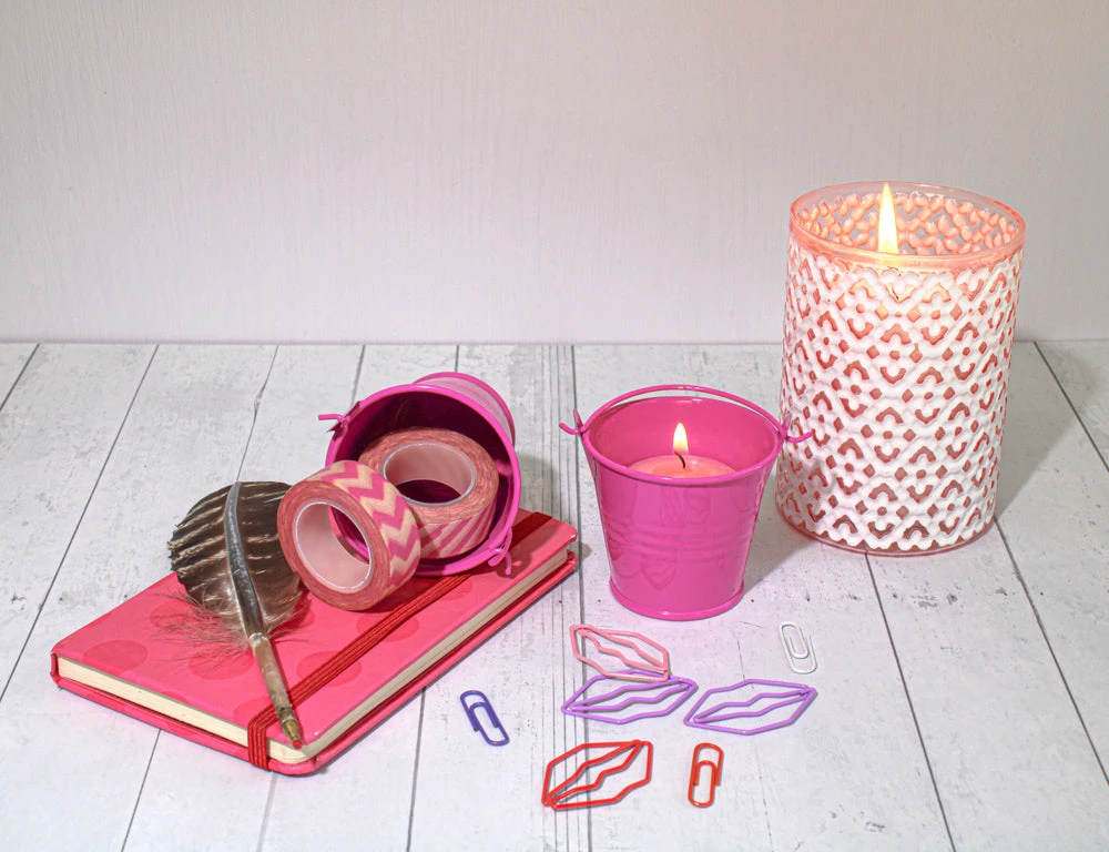 Richland 2" Iron Favor Bucket, Fuchsia Set Of 100 4 Richland 2" Iron Favor Bucket, Fuchsia Set Of 100 - Image 2