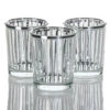 Richland Silver Stripe Glass Holder - Small Set Of 72 1 Richland Silver Stripe Glass Holder - Small Set Of 72 -Candle Decorations 9369 8662 69e57968 c6f0 4e29 88d1 4b58a64c1d44