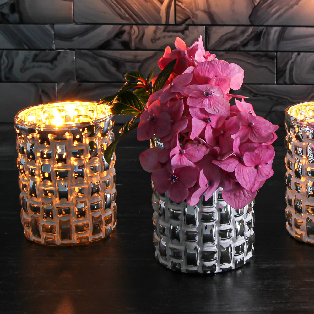 Richland Mosaic White Vase Set Of 12 5 Richland Mosaic White Vase Set Of 12 - Image 3