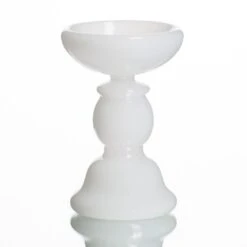 Richland White Glass Pillar Candle Holder Set Of 3 13 Richland White Glass Pillar Candle Holder Set Of 3 -Candle Decorations 9592 2